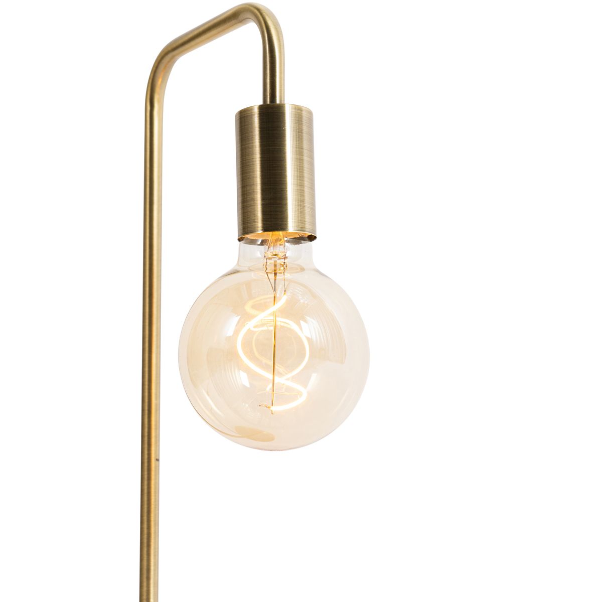 Moderne tafellamp brons - Facil