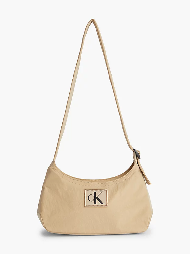 Bolsa de ombro em nylon reciclado