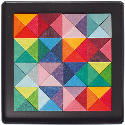 Grimm's magneetpuzzel - driehoek (64st)