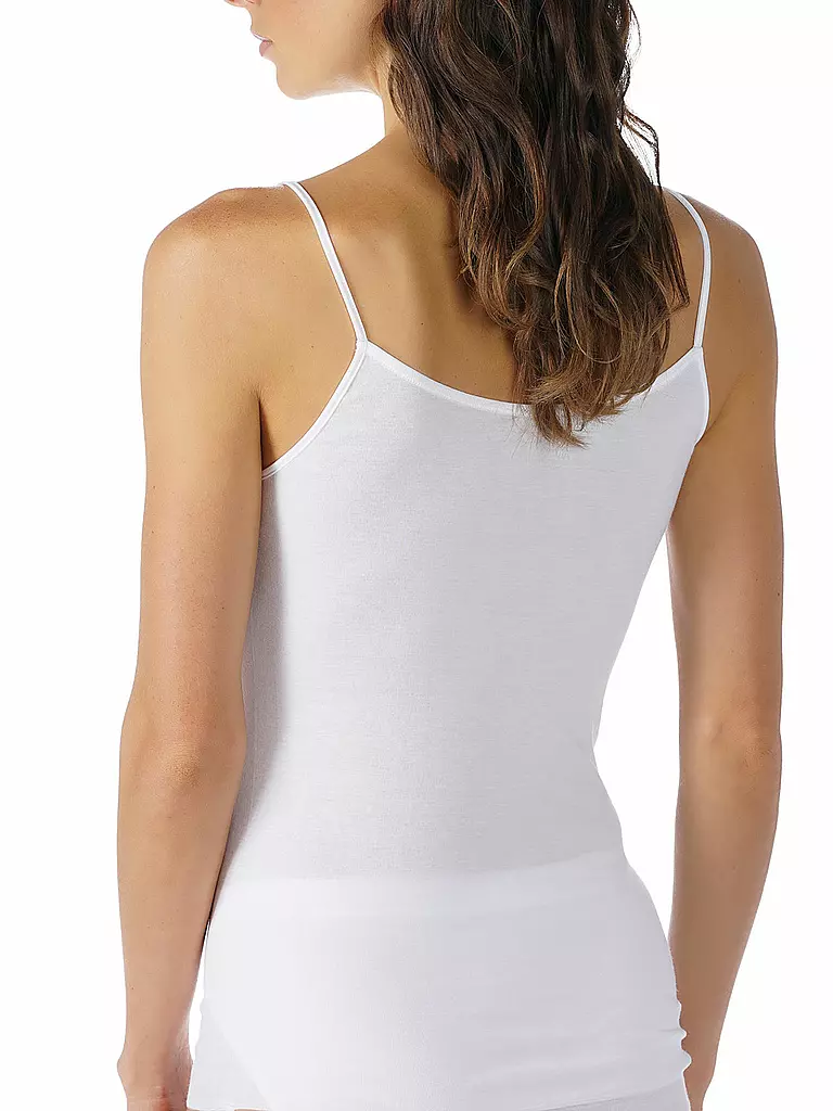 MEY Top - Unterhemd NOBLESSE weiss weiss