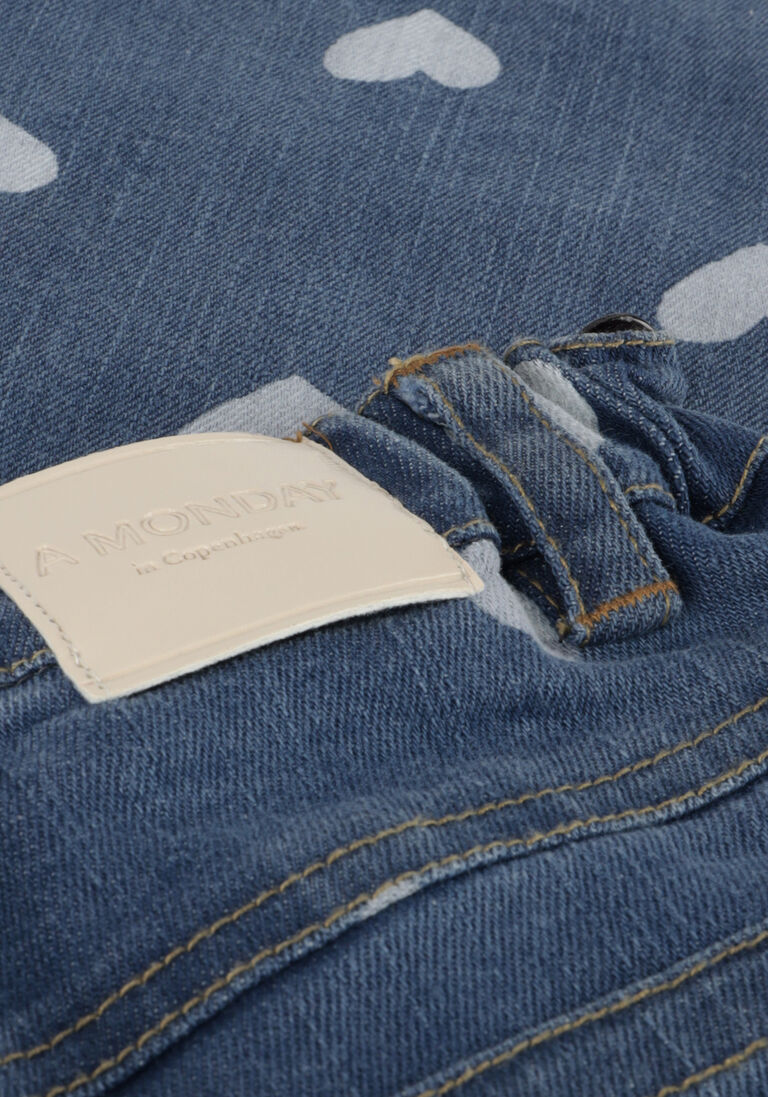 A MONDAY IN COPENHAGEN blauwe a monday in copenhagen wide jeans jessie jeans