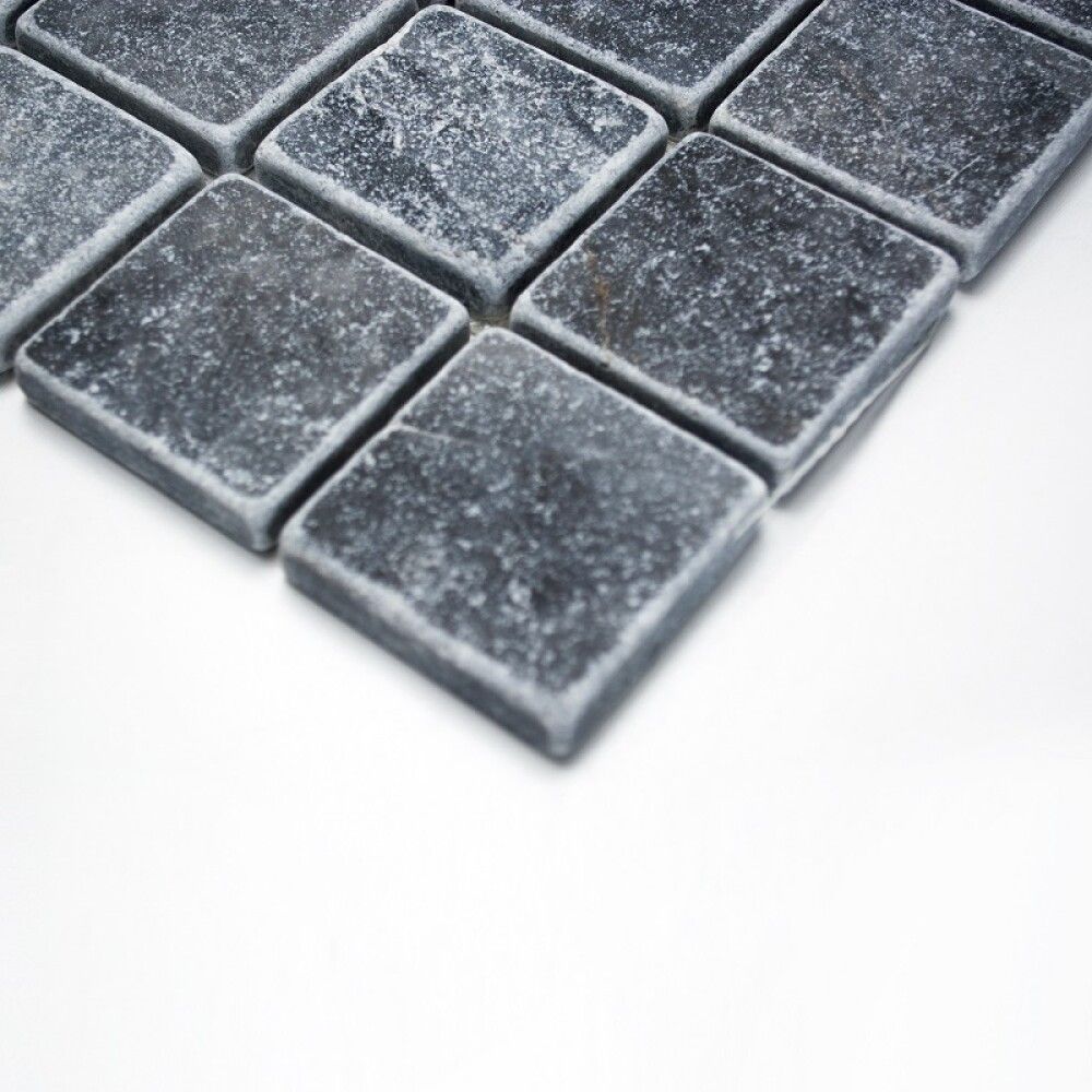 MOSAIKK NATURSTEIN NERO SVART 30,8X30,8CM