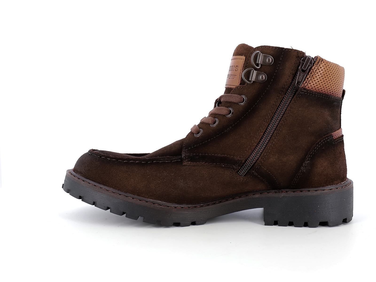 Redskins-TEMPLE Nubuck Marron Moyen