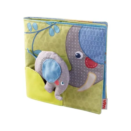 HABA 300146 Stoffbuch Elefant Egon