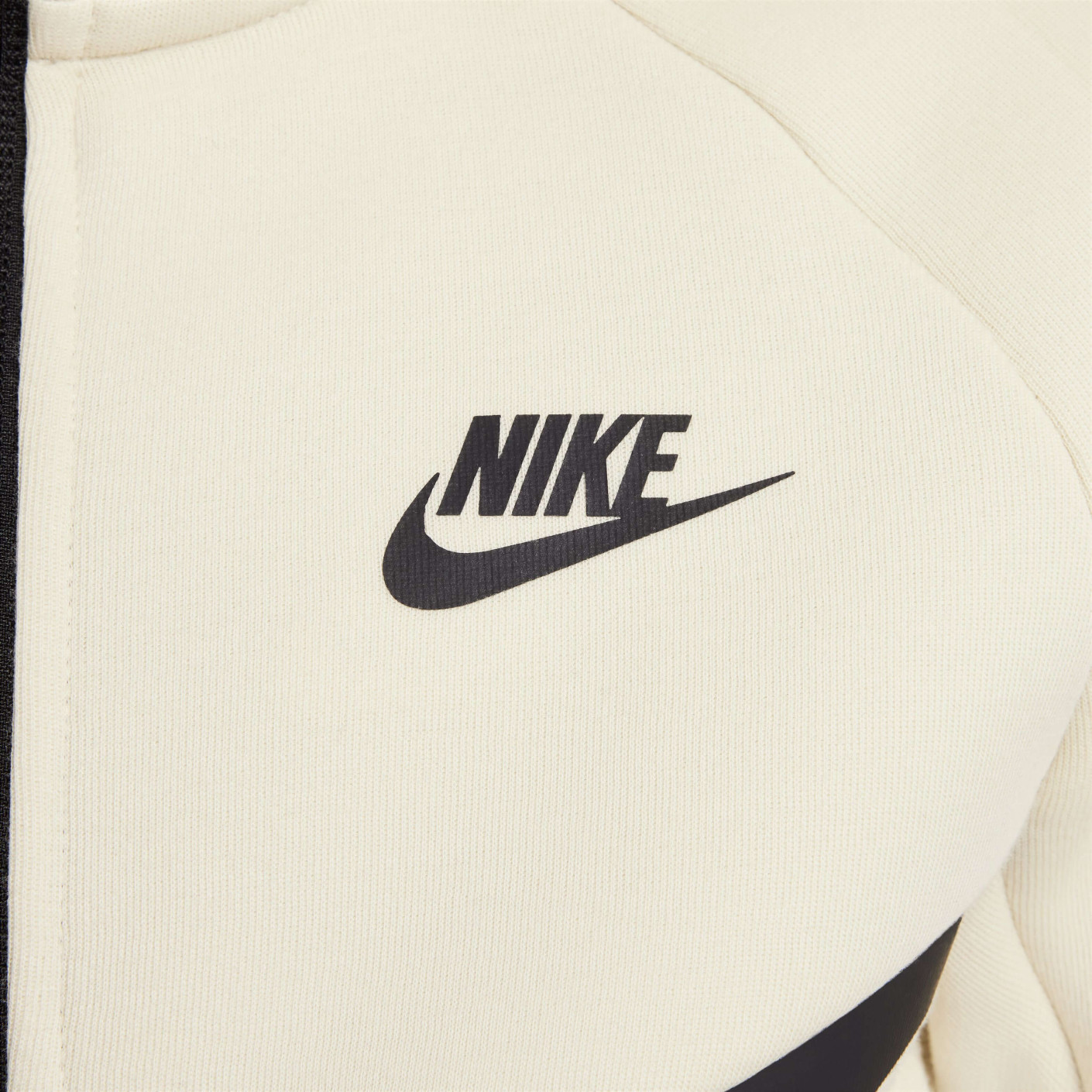 Nike Tech Fleece Sportswear Trainingspak Kids Gebroken Wit Zwart