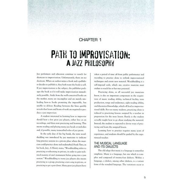 Hal Leonard The Path To Jazz Improvisation