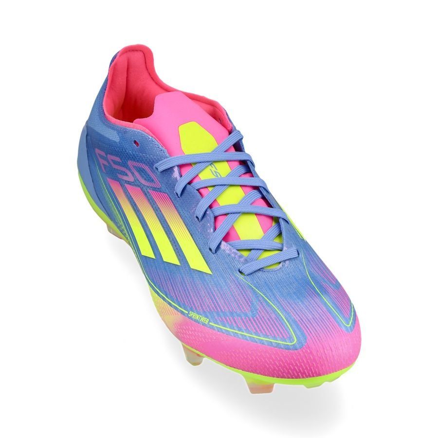 adidas F50 Pro FG Celestial Victory - Blue Fusion/Lucid Lemon/Lucid Pink