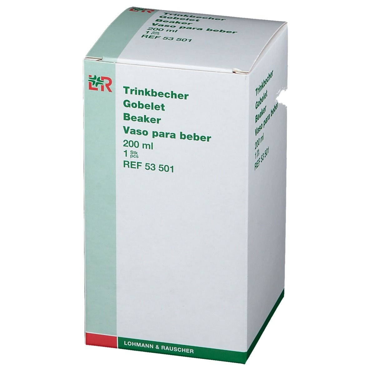 Trinkbecher mit 2 Deckeln