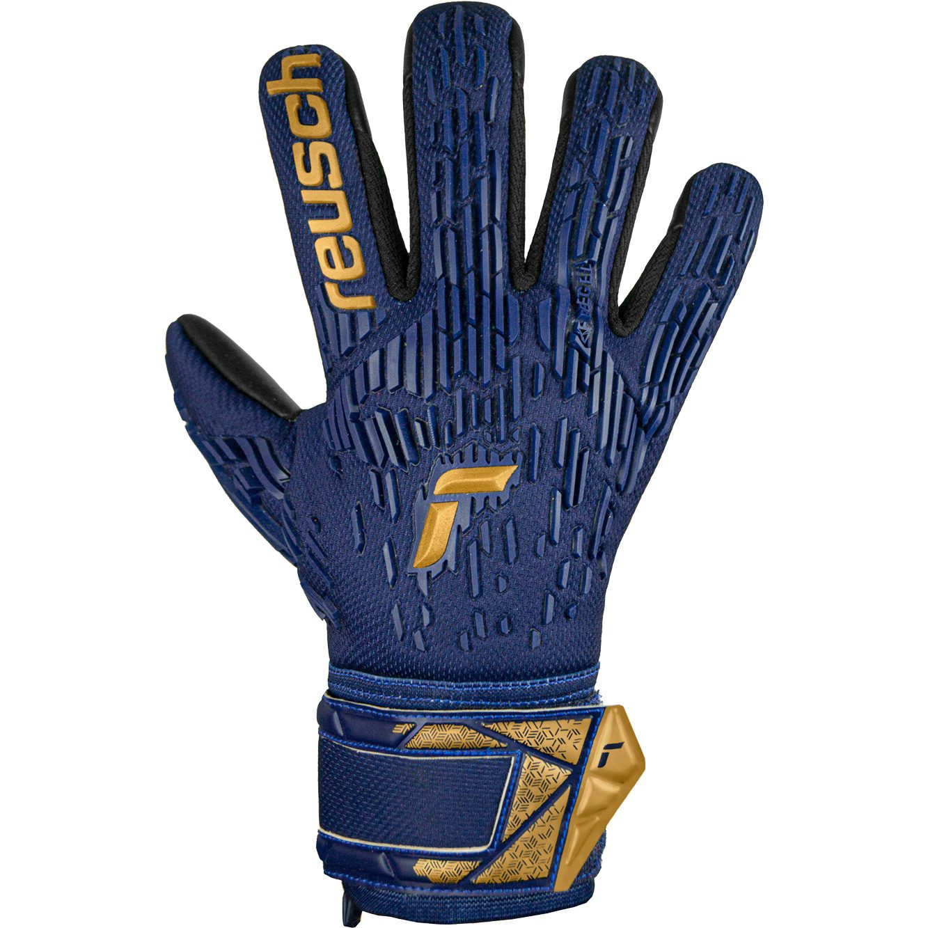 Reusch Attrakt Freegel™ Silver Junior Torwarthandschuhe Kinder premium blue