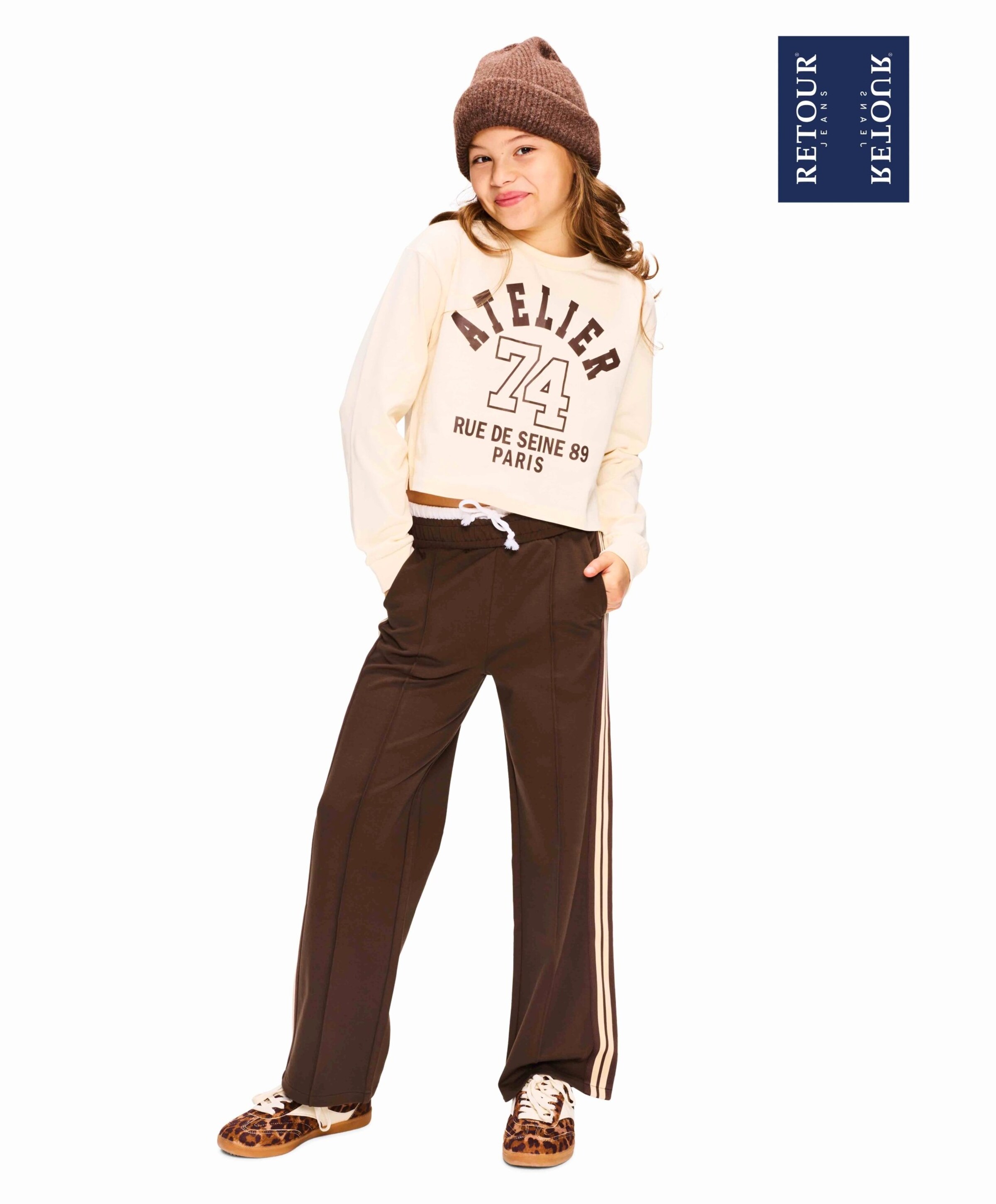 Retour Meisjes longsleeve beige