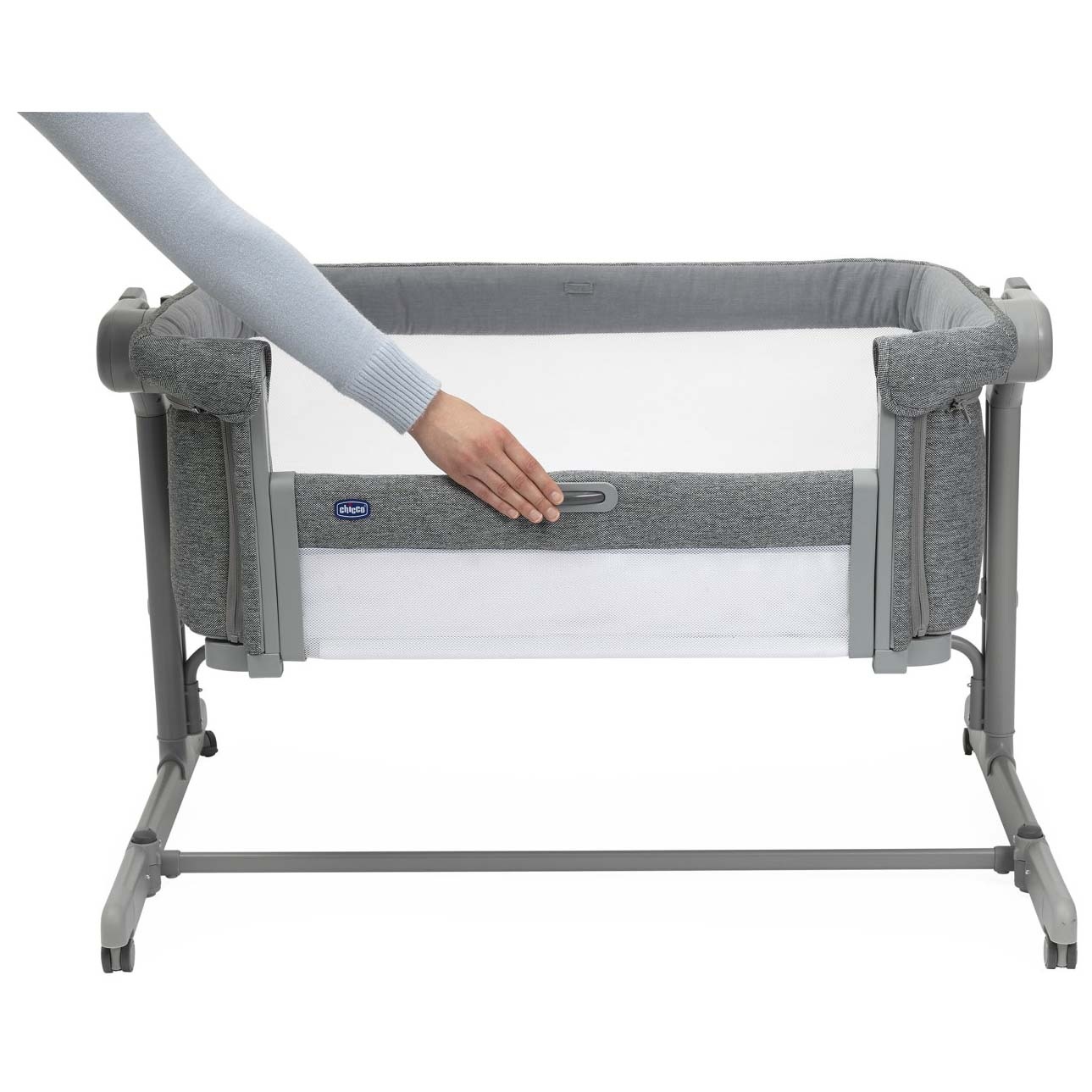 Chicco next2me Magic Evo Dark Grey - wiegjes - Prénatal