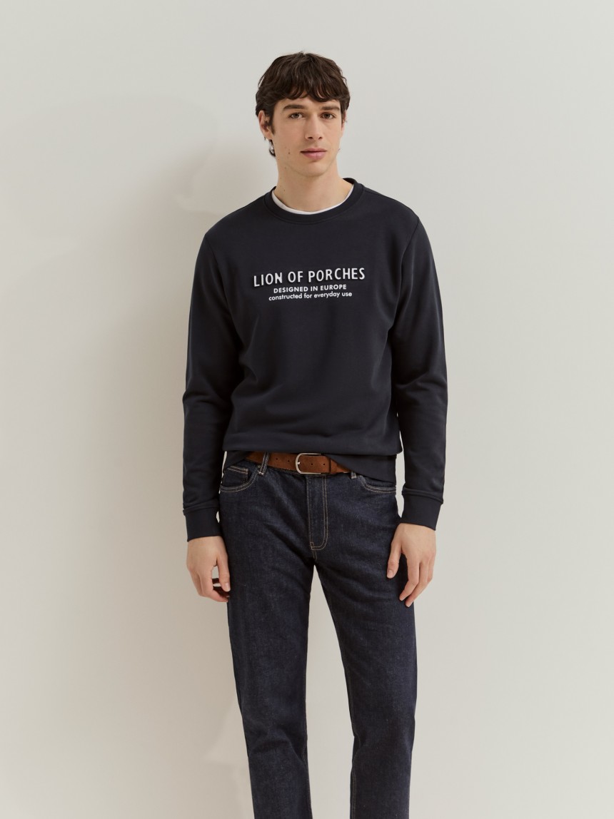 Sweatshirt de algodão
