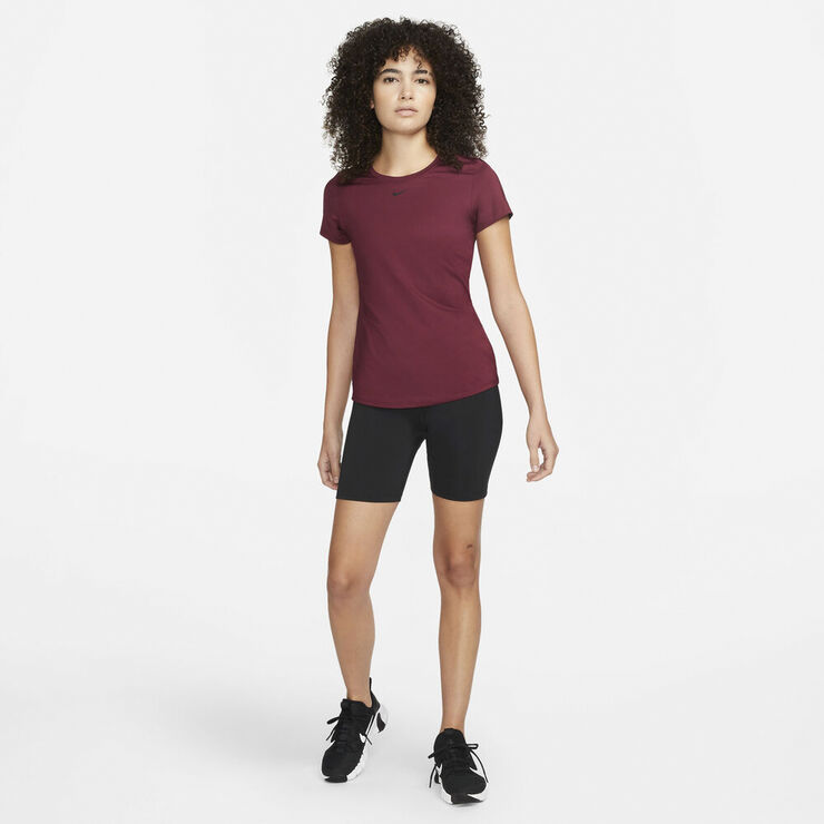 Nike Dri Fit One Slim Fit Traenings T Shirt Rød