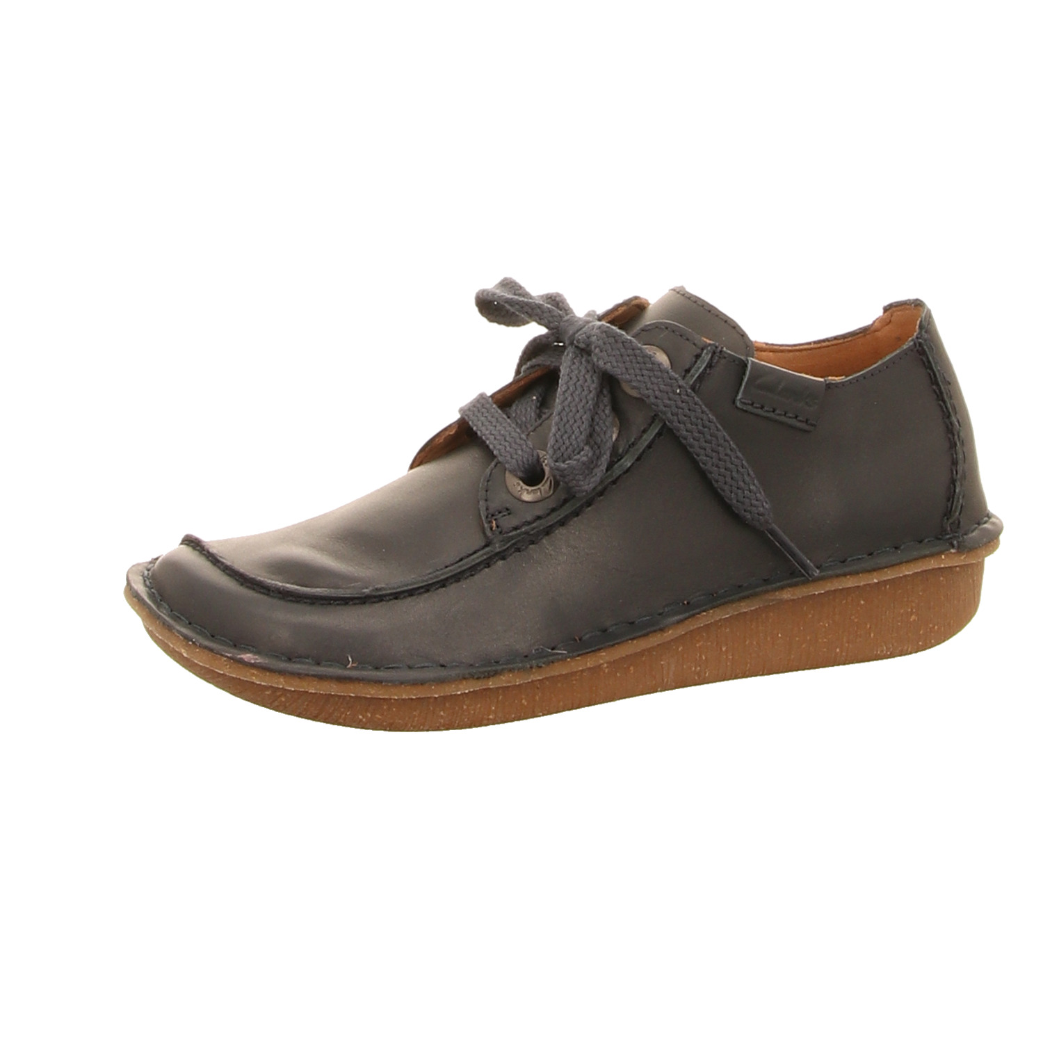 CLARKS Schnürer blau