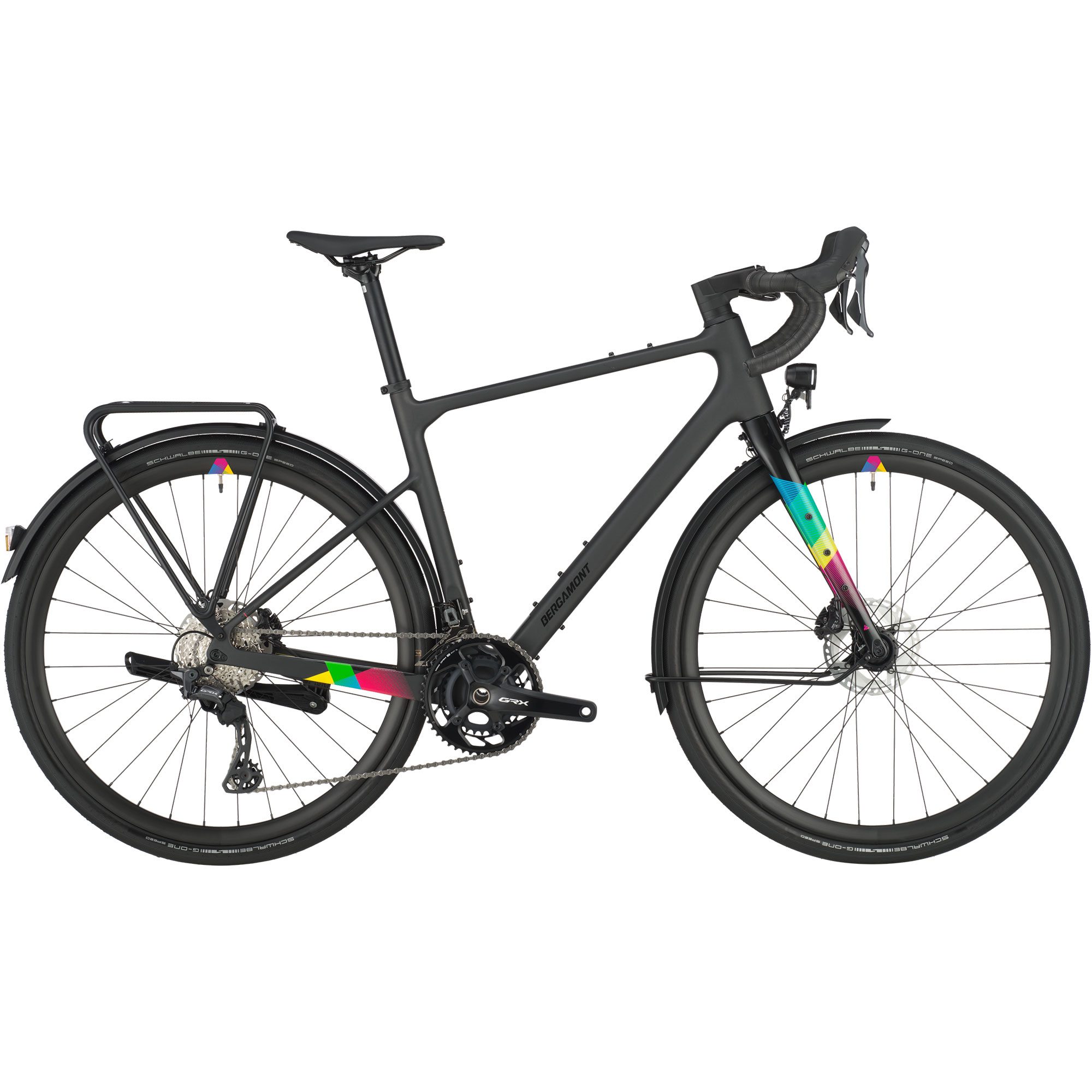 Bergamont Grandurance RD Elite Carbon Gravel Bike flaky black