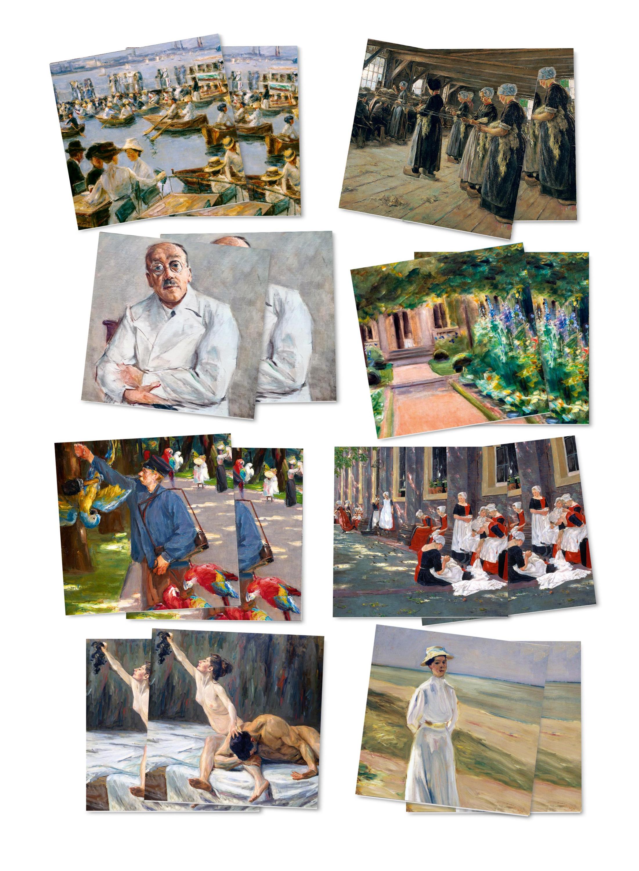 Max Liebermann. Memo / Matching Game