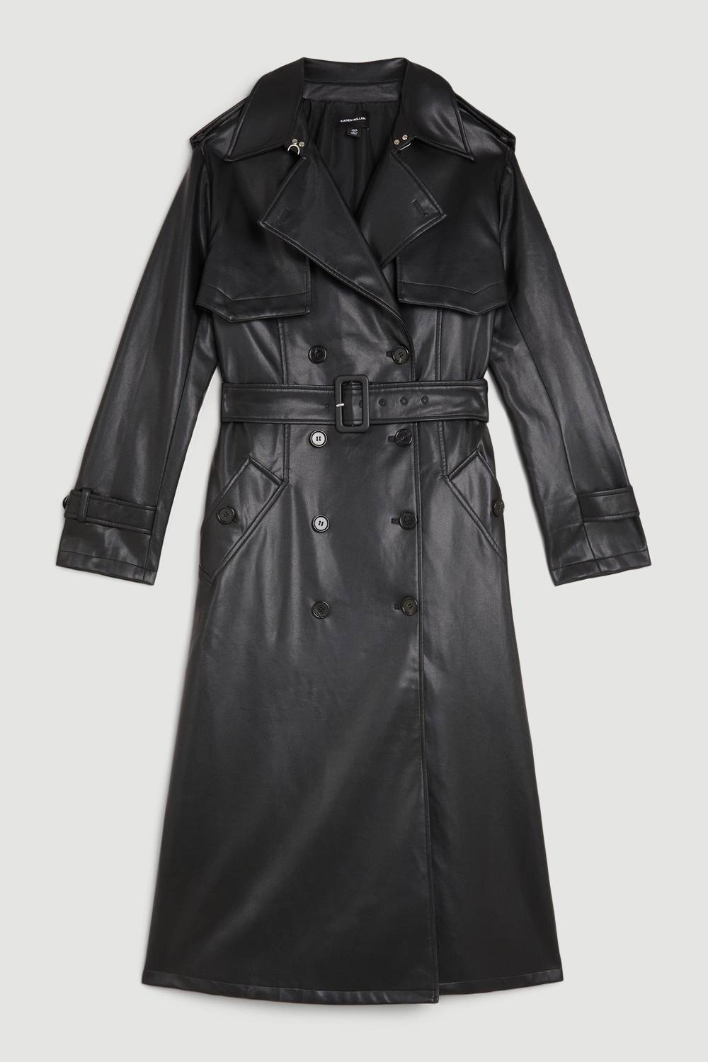 KarenMillen Trench-coat Cintré en synthétique avec Ceinture