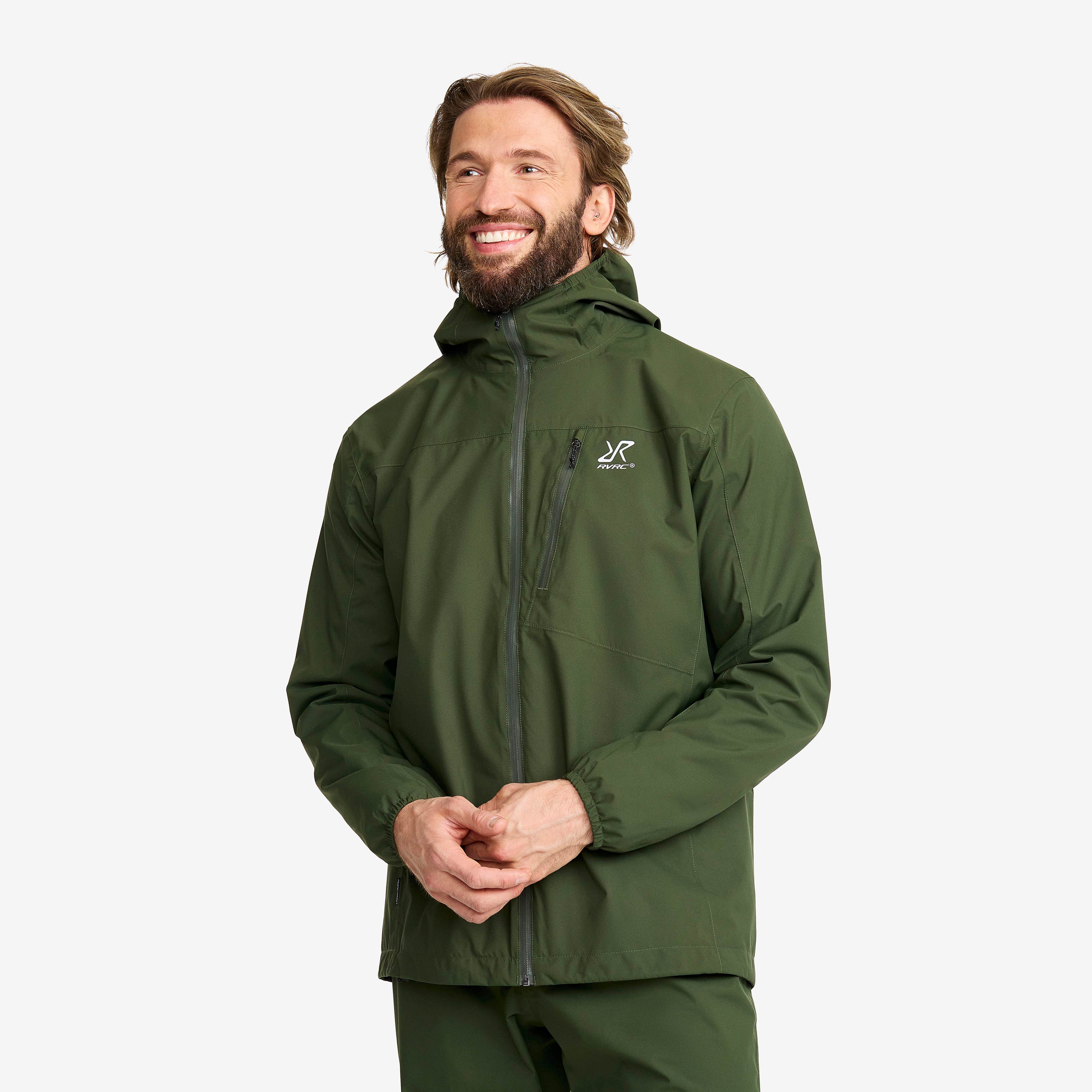 Vector 2L Jacket Herre Forest Green