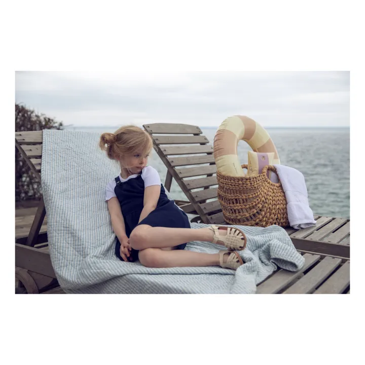 Holmm Robe Coton Cachemire Kaya | Bleu marine