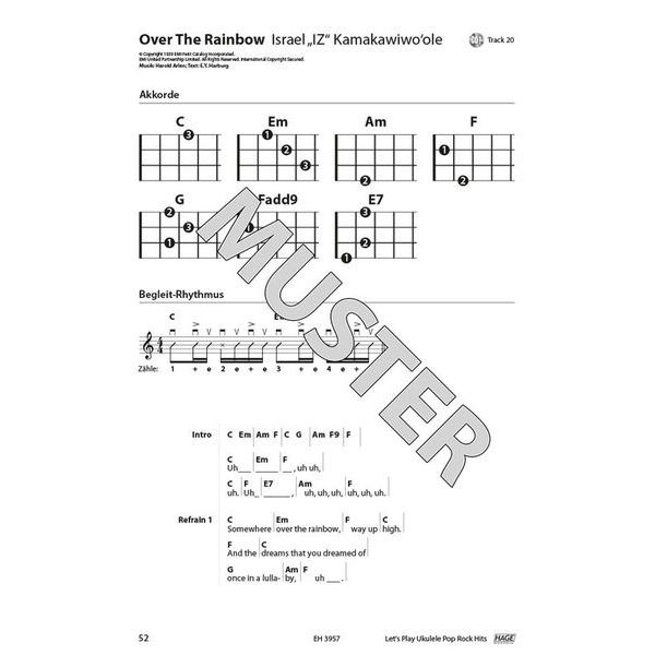 Hage Musikverlag Let's Play Ukulele Hits