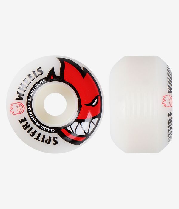 Spitfire Bighead Rollen (white red) 52 mm 99A 4er Pack