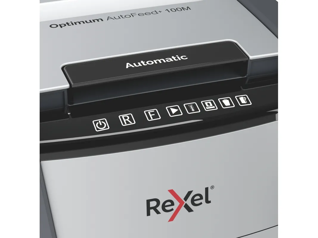 Makulator Rexel Optimum AutoFeed  100M mikromakulering 2x15 mm (P-5)