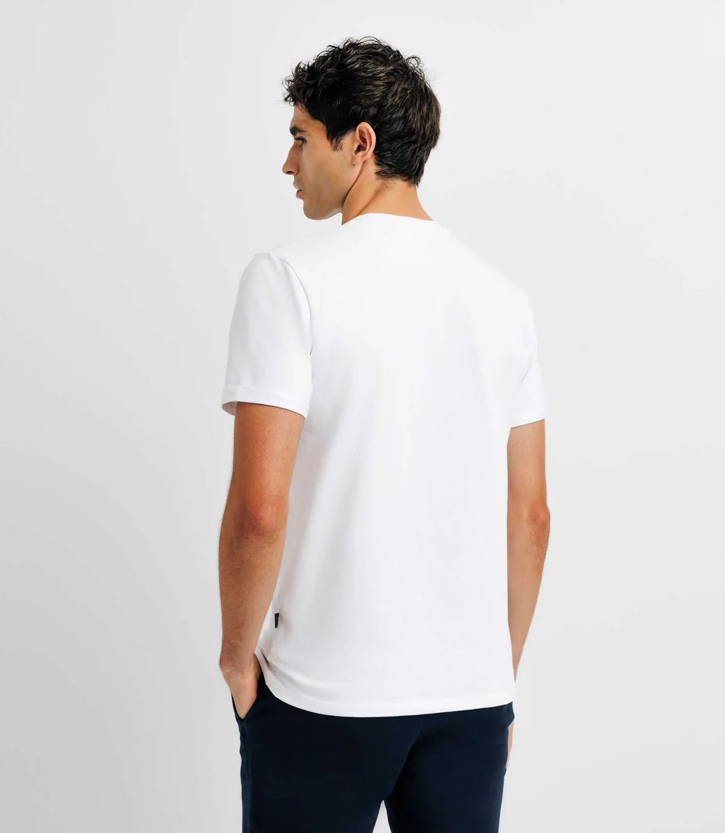 T-shirt uni blanc