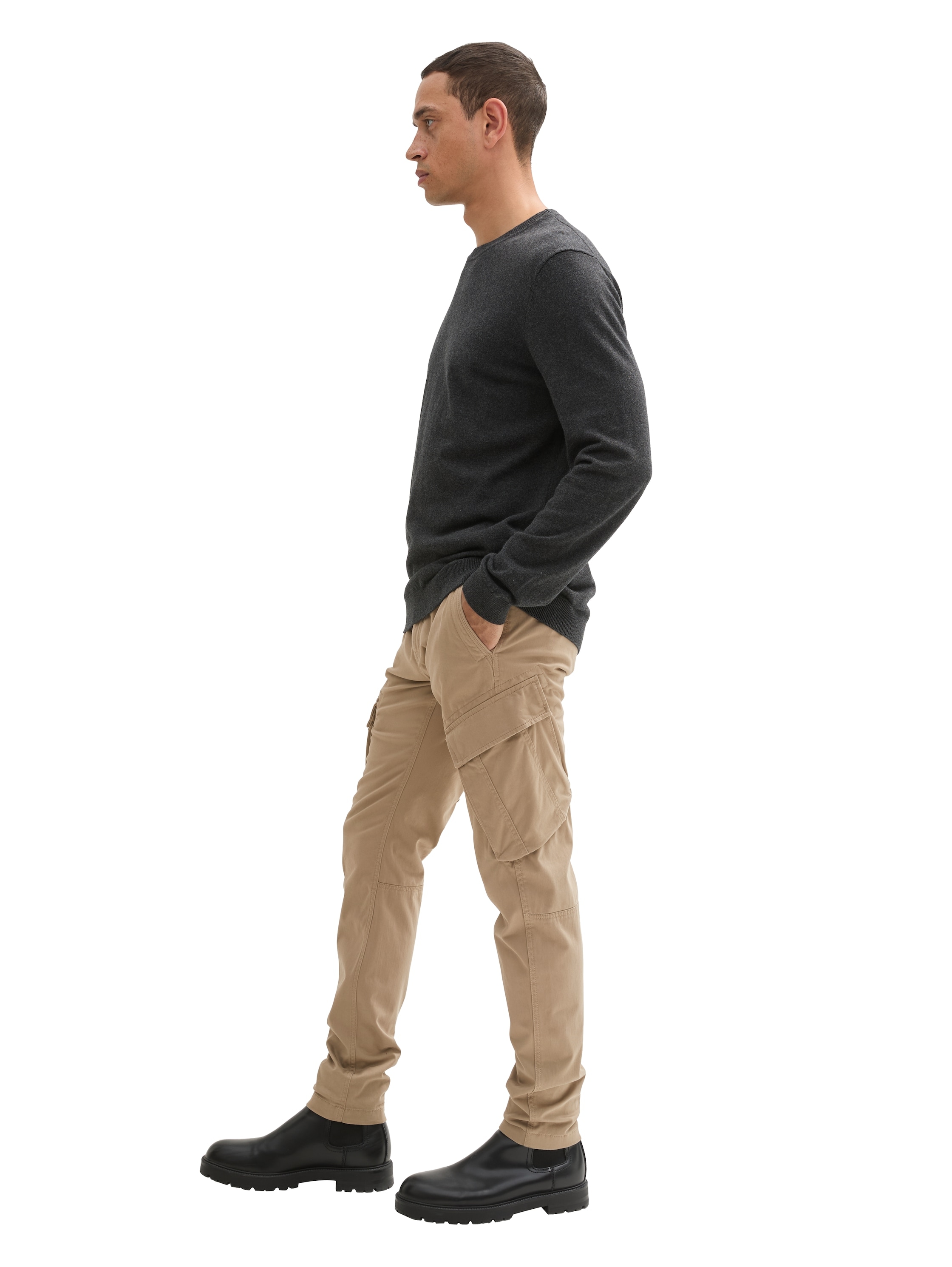 TOM TAILOR Cargohose  mit schrägen Seitentaschen