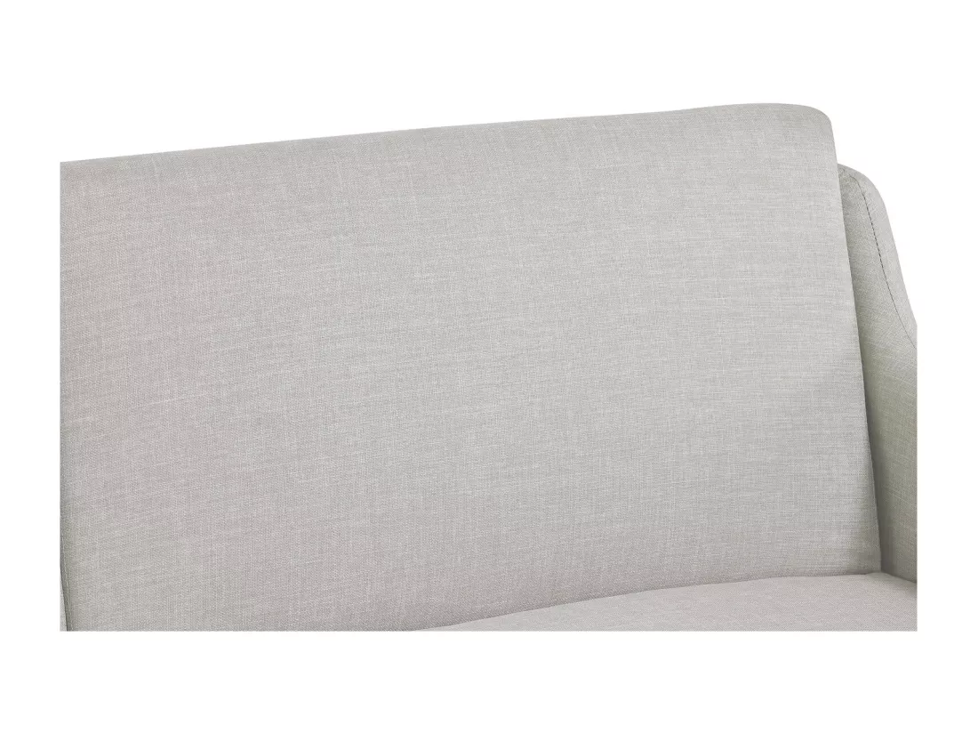 Canapé convertible scandinave 3 places gris clair ESTER