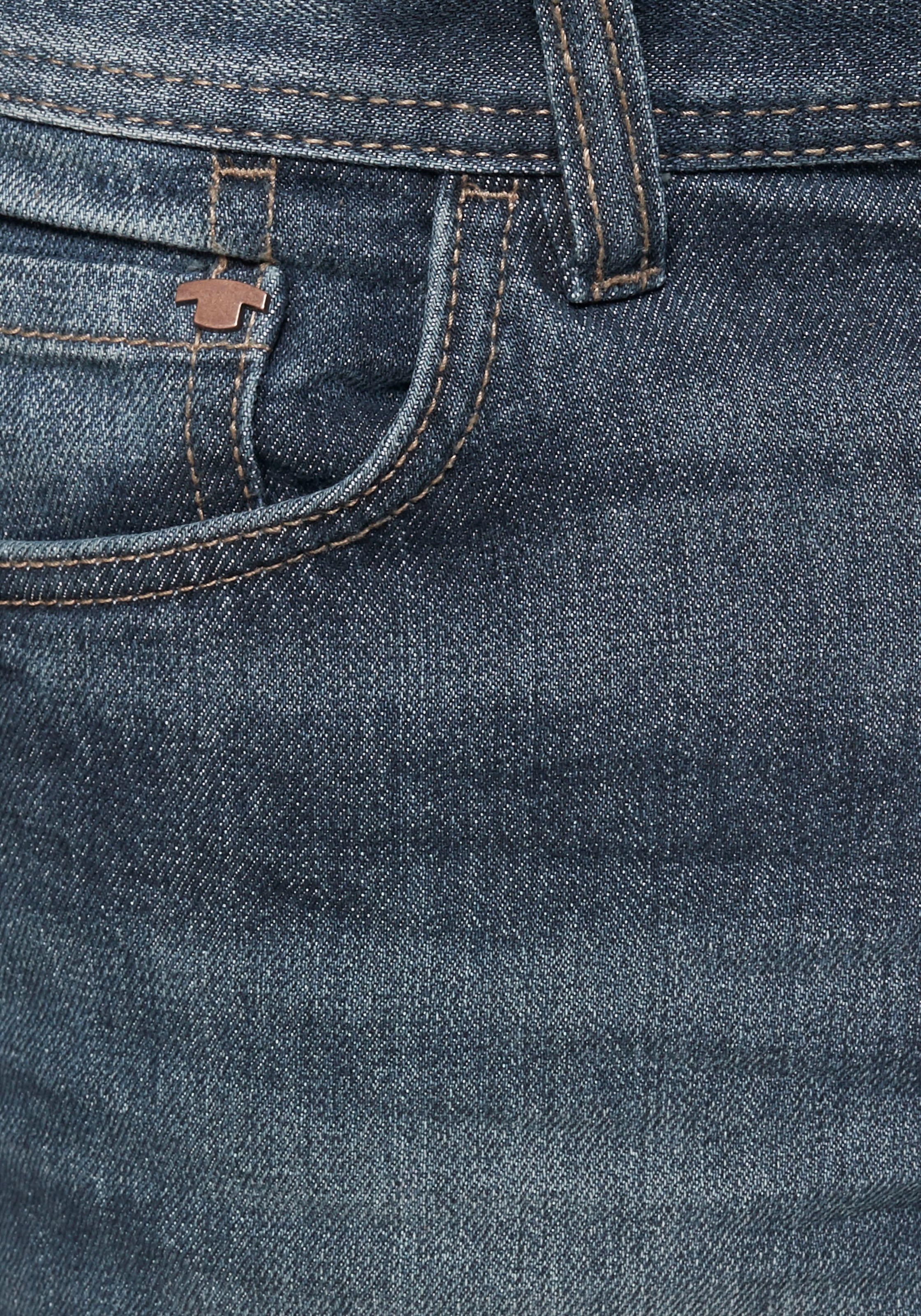 TOM TAILOR 5-Pocket-Jeans »MARVIN« mit kleinem Logo-Print