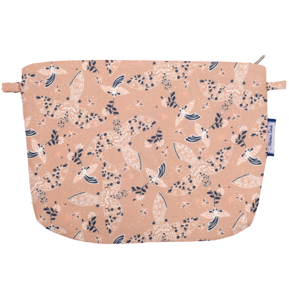 Pochette Tissu Oiseau Bandana