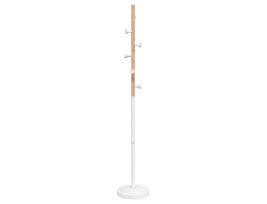 VIDAXL - Porte manteau Porte-manteau blanc 177 cm fer enduit de poudre