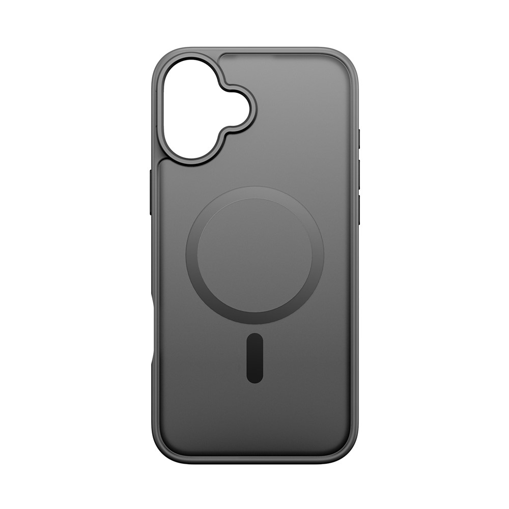 iPhone 17 MagSafe Hybrid Hardcase Hülle mit TPU Bumper - Schwarz