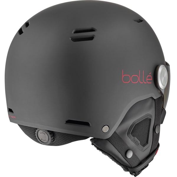 Casque de ski BOLLE MIGHT VISOR RED MATTE