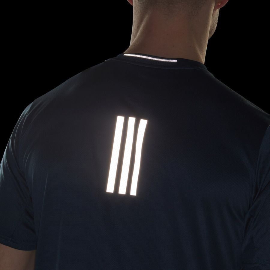 adidas T-shirt Running Designed 4 Running - Bleu/Argenté