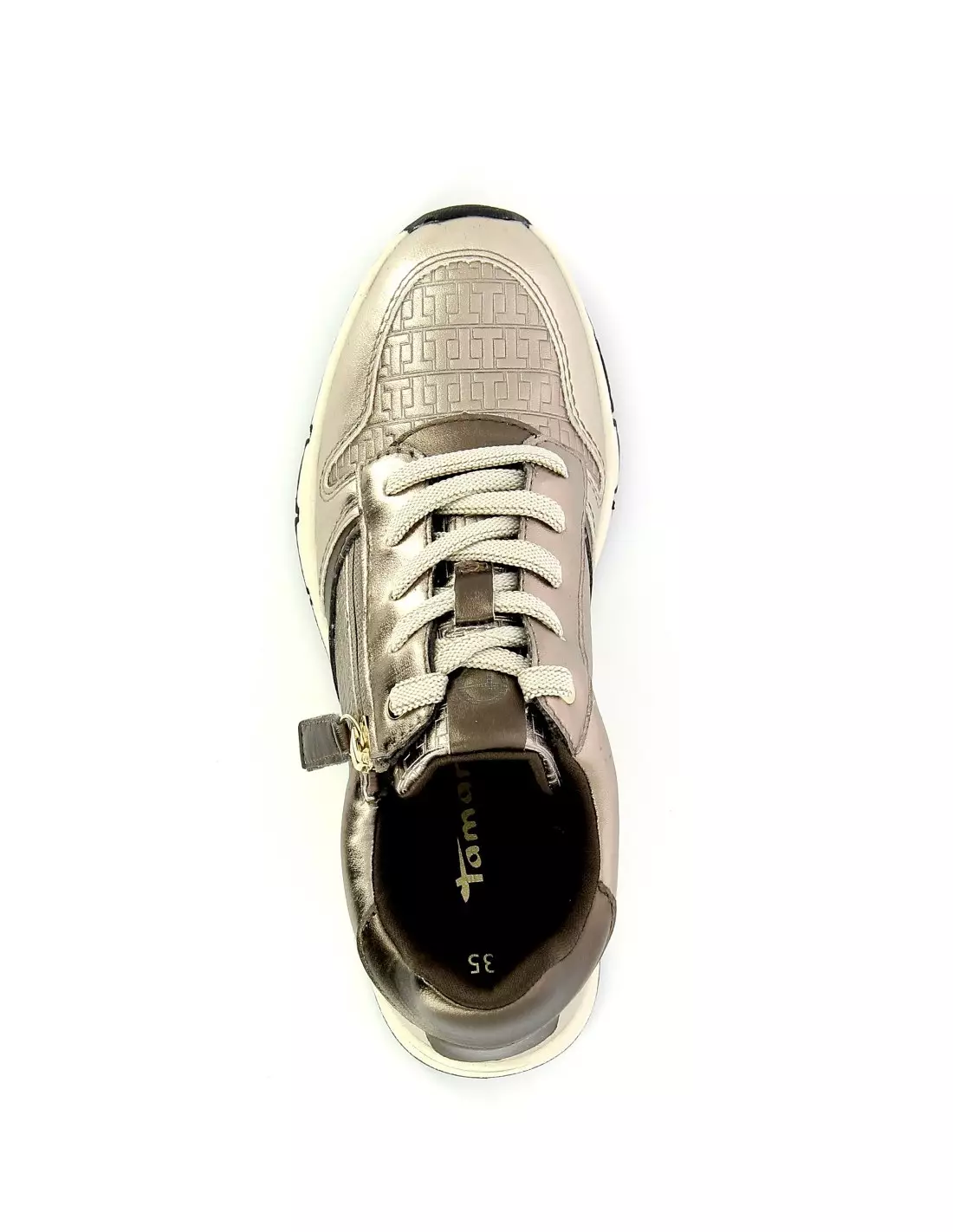 TAMARIS 1-23702 - Baskets Pewter