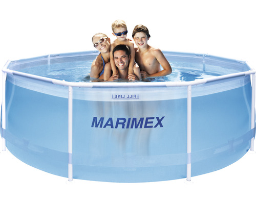 Marimex Florida rond opzetzwembad, Ø 305x91 cm, zonder accessoires, transparant