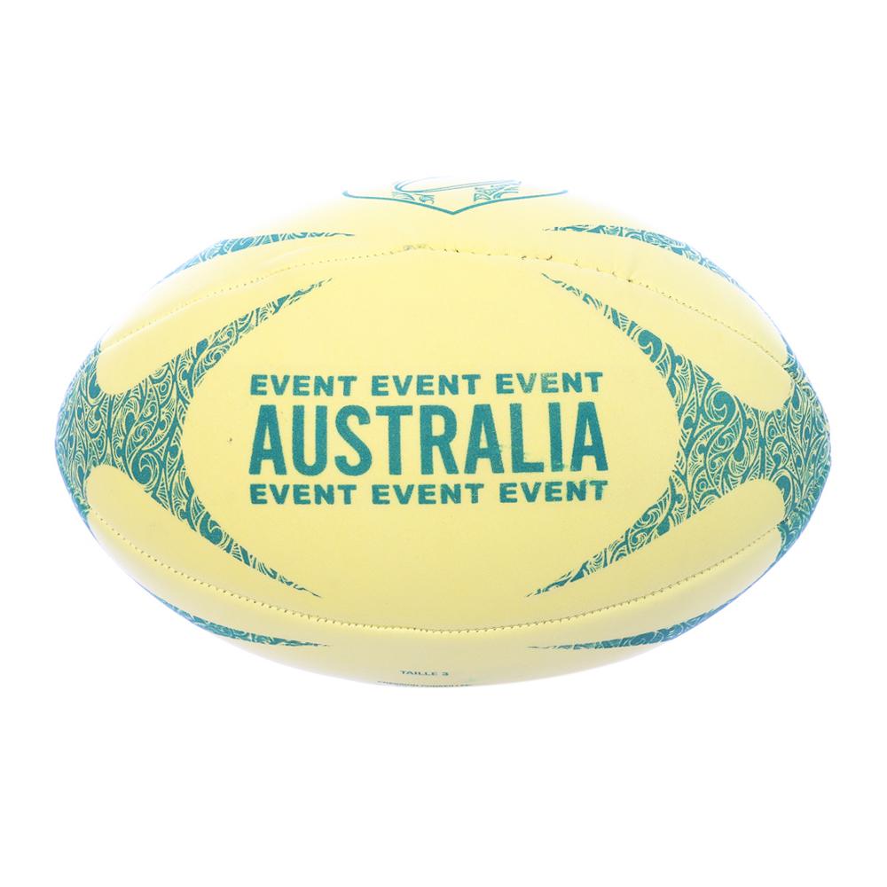 Airness Ballon de Rugby Jaune Airness Australia