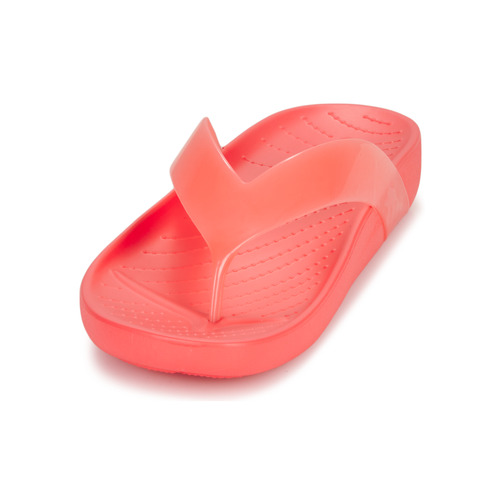 Crocs - CROCS SPLASH GLOSSY FLIP - Rose