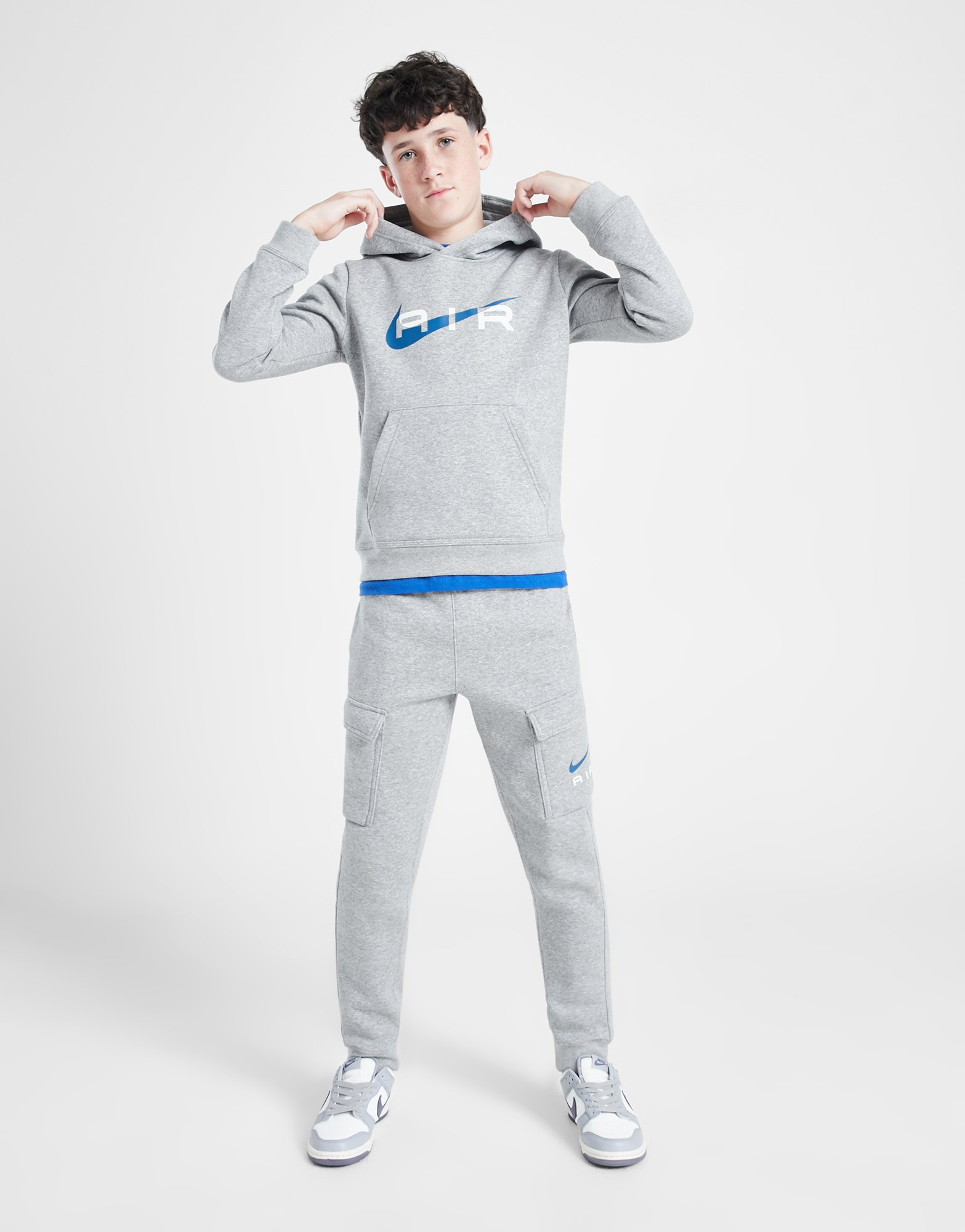 Nike Air Swoosh Fleece Hoodie Junior