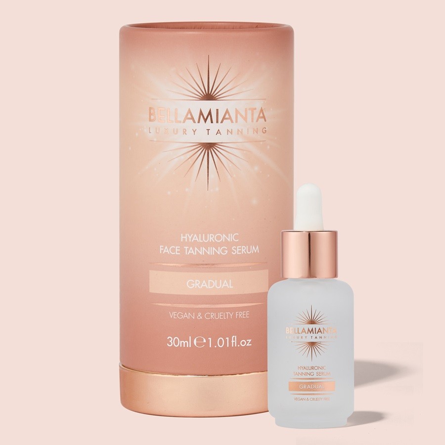 Bellamianta - Hyaluronic Face Tanning Serum 30 ml - Selvbruner