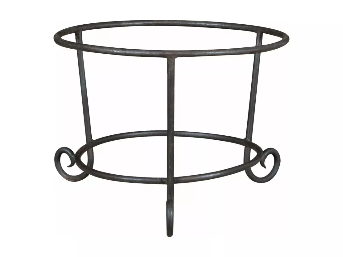 BISCOTTINI Support de Plantes - Fonte avec Finition Antique - Porte-Fleurs - Intérieur et Extérieur - Jardinière - Jardin - Salon - Salle à Manger - Présentoir - Décoratif - 30x40x40 cm