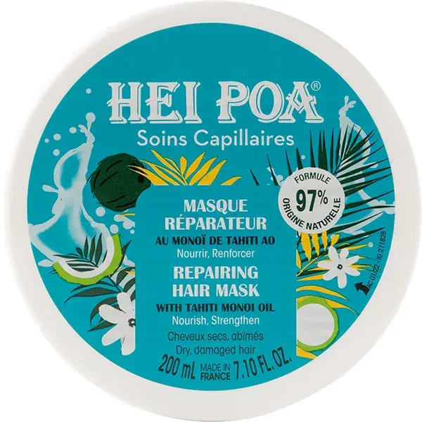 Máscara capilar nutritiva e reparadora Hei Poa 200ml