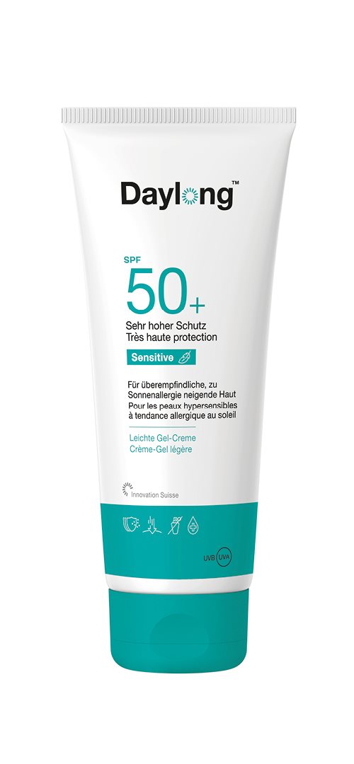 DAYLONG Sensitive Gel-Creme<br>100 ml, Tube, Gel Creme, SPF50+
