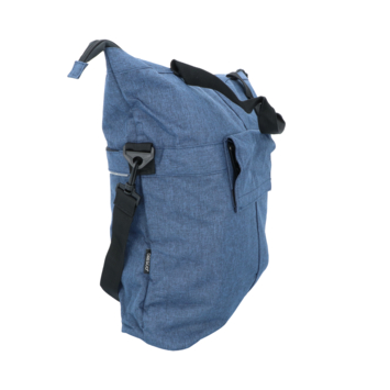 Dresco fietstas enkel blauw 18L