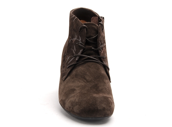 Think boots bottine talons femme 153050 marron