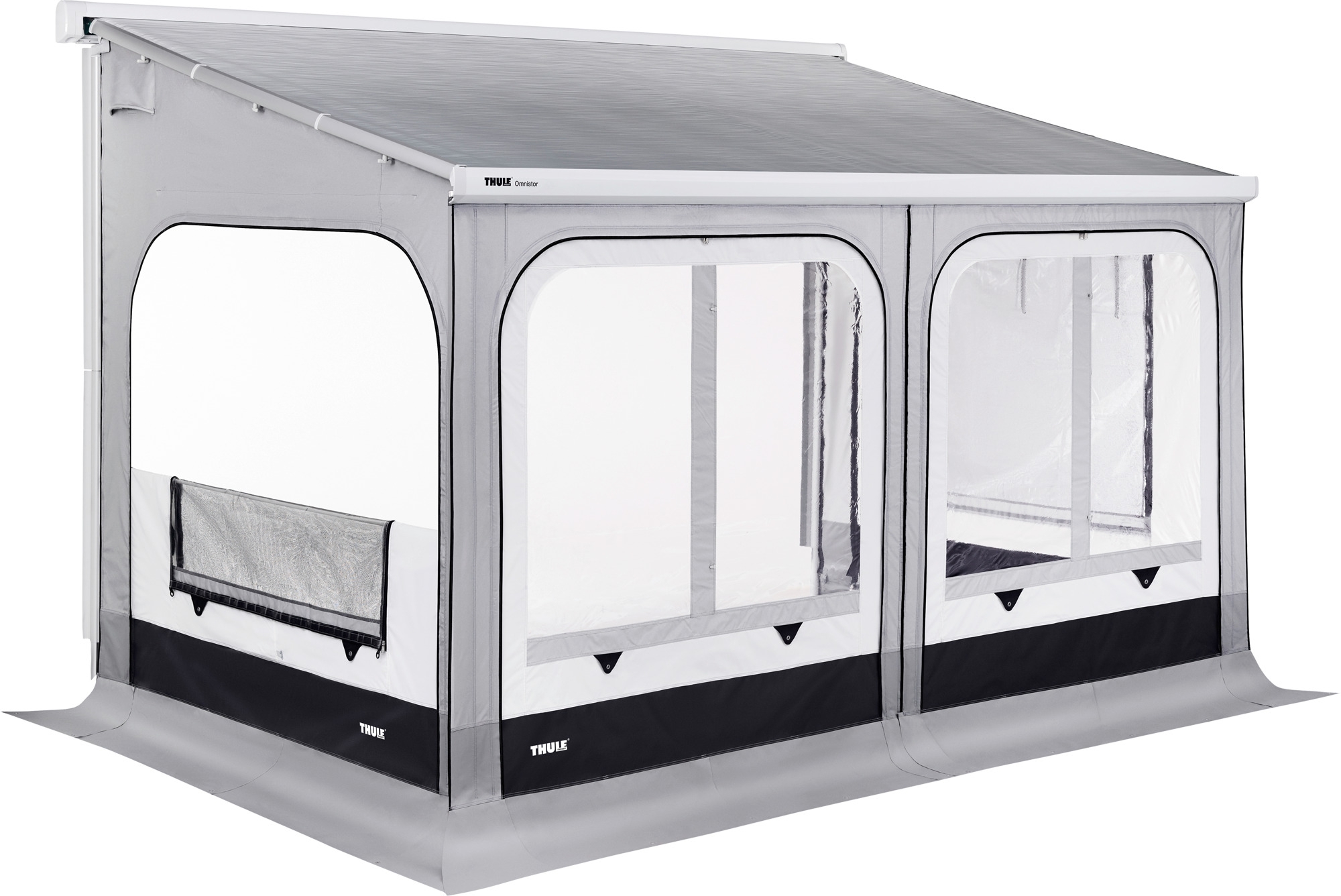 Thule Panorama Markisenzelt für Ducato / Jumper / Boxer / Movano > 2022 H2 Lift roof mit Markise Omnistor 5200 Markisenlänge 4,00 Meter
