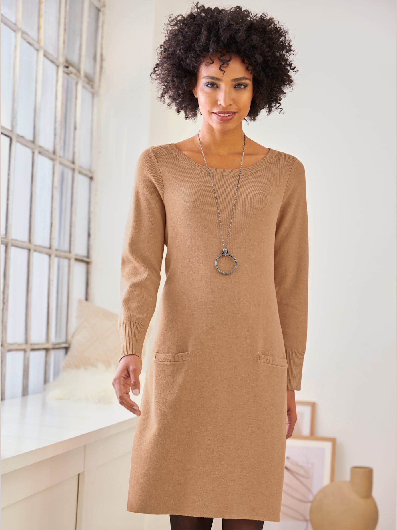 Robe en tricot 70% viscose