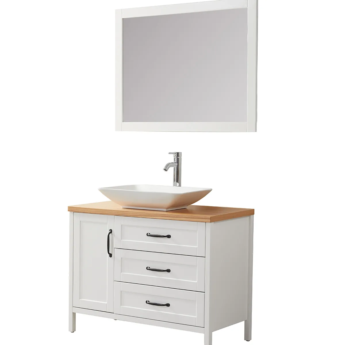 WILSA Ensemble salle de bain - Blanc