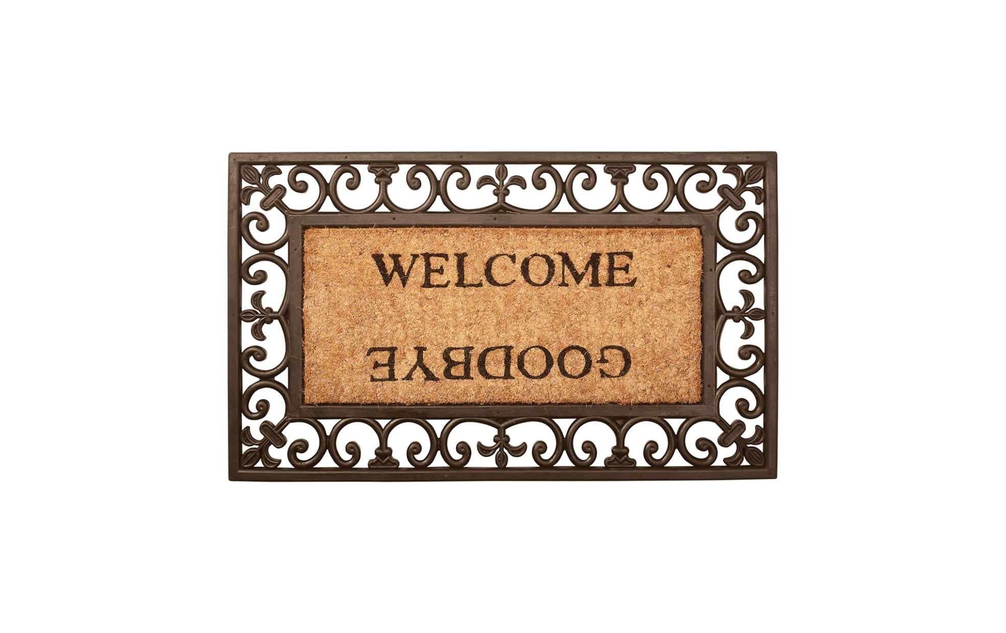 Fussmatte Welcome Goodbye 44.5 cm x 75.5 cmTürmatte
